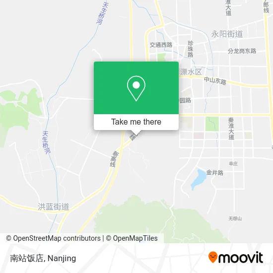 南站饭店 map
