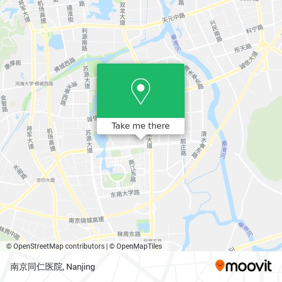 南京同仁医院 map