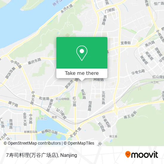 7寿司料理(万谷广场店) map