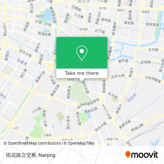 雨花路立交桥 map