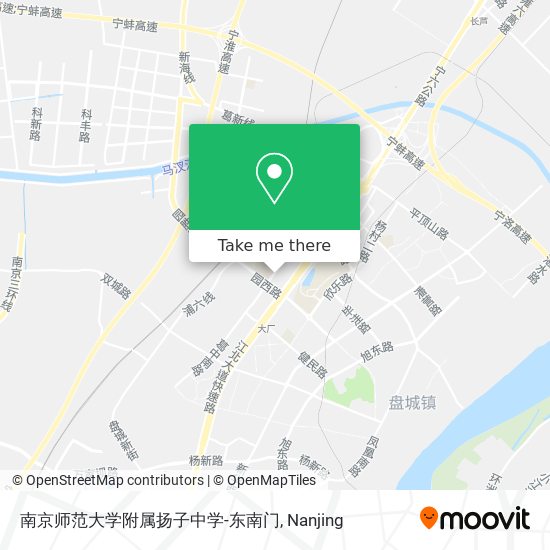 南京师范大学附属扬子中学-东南门 map