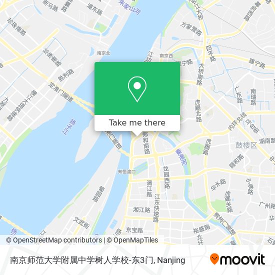 南京师范大学附属中学树人学校-东3门 map