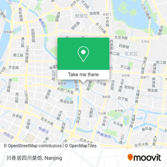 川香居四川菜馆 map