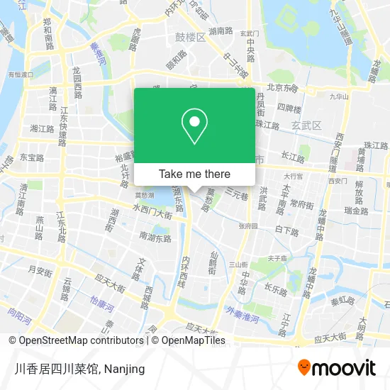 川香居四川菜馆 map