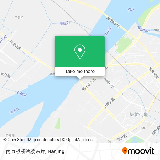 南京板桥汽渡东岸 map