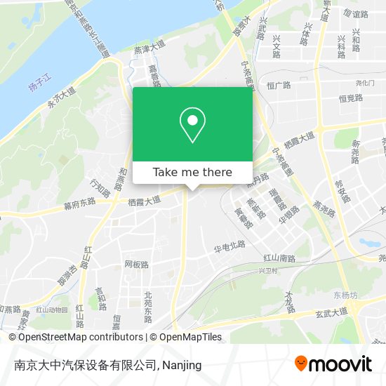 南京大中汽保设备有限公司 map