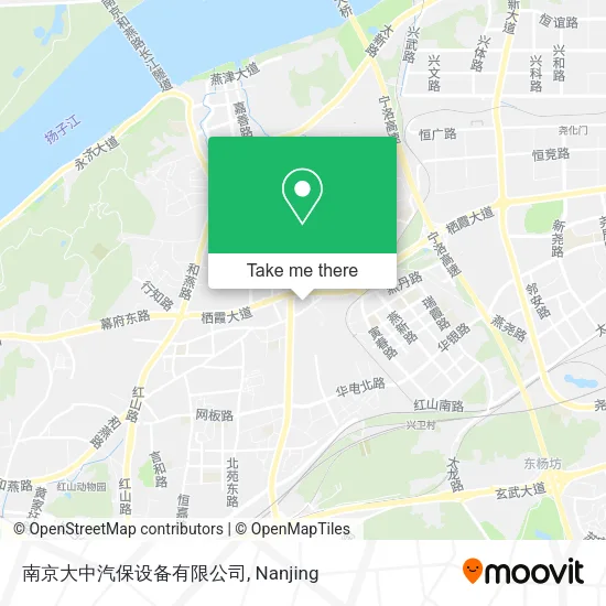 南京大中汽保设备有限公司 map