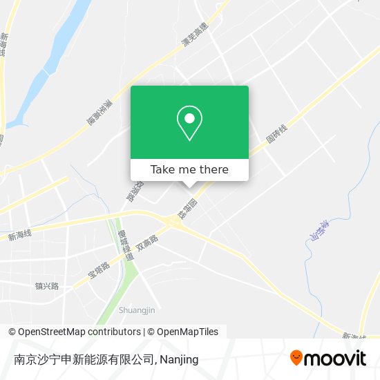南京沙宁申新能源有限公司 map