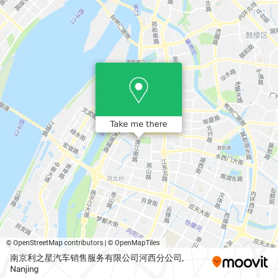 南京利之星汽车销售服务有限公司河西分公司 map
