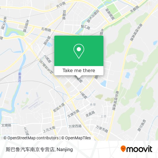 斯巴鲁汽车南京专营店 map