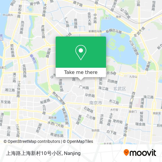 上海路上海新村10号小区 map