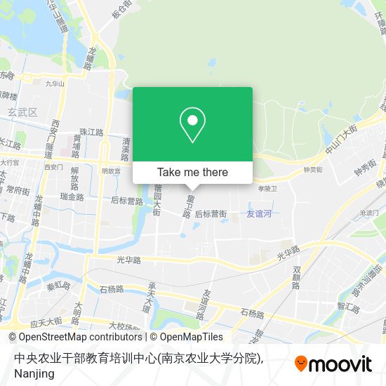 中央农业干部教育培训中心(南京农业大学分院) map