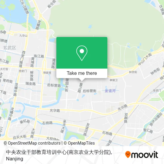 中央农业干部教育培训中心(南京农业大学分院) map