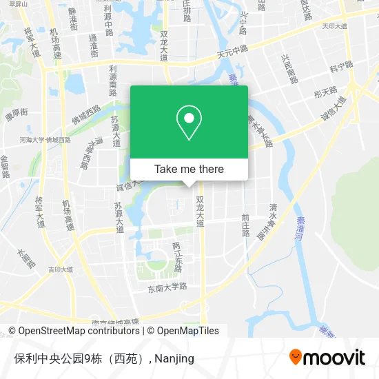 保利中央公园9栋（西苑） map