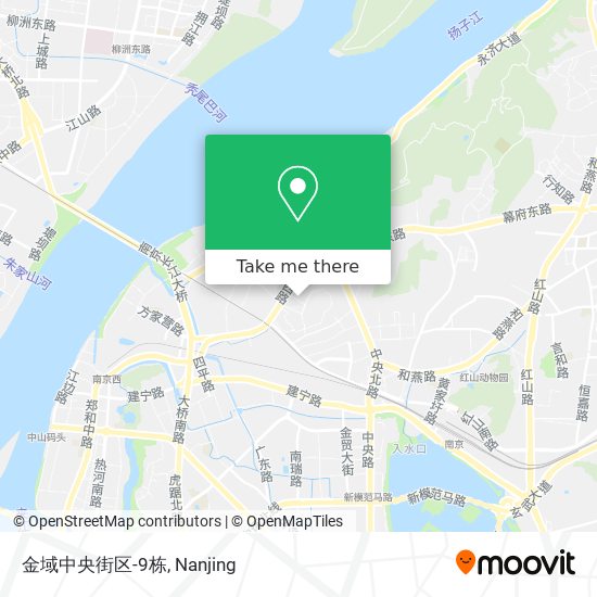 金域中央街区-9栋 map