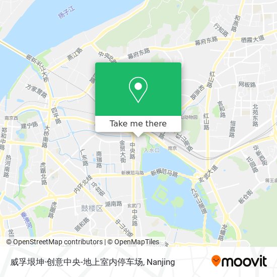 威孚垠坤·创意中央-地上室内停车场 map