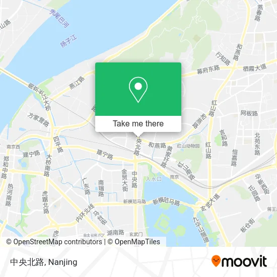 中央北路 map