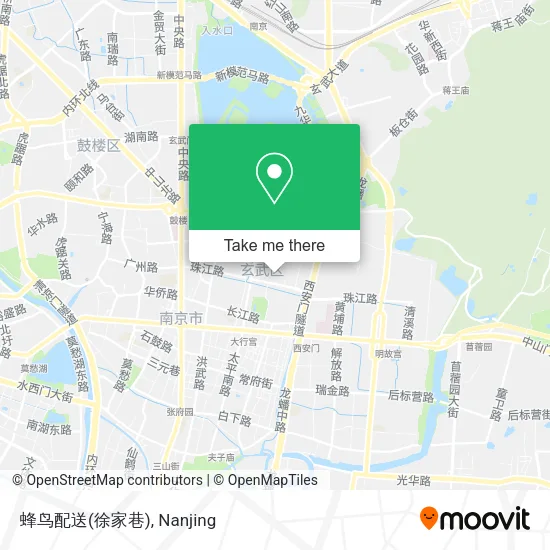 蜂鸟配送(徐家巷) map