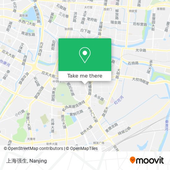 上海强生 map