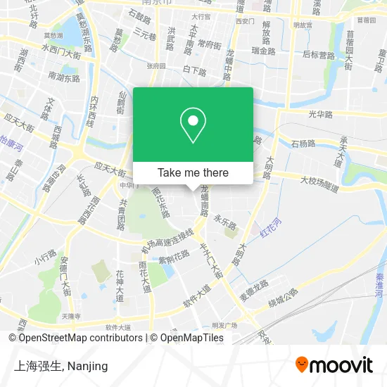 上海强生 map
