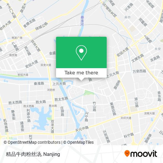 精品牛肉粉丝汤 map