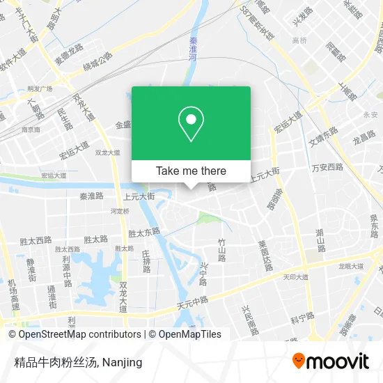 精品牛肉粉丝汤 map