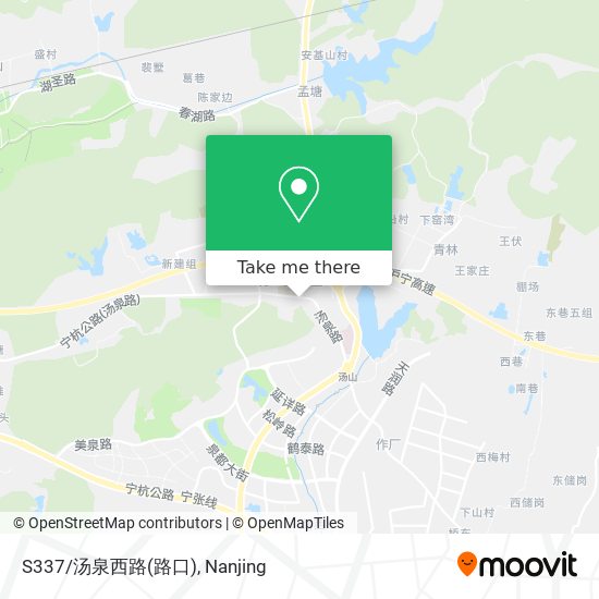 S337/汤泉西路(路口) map