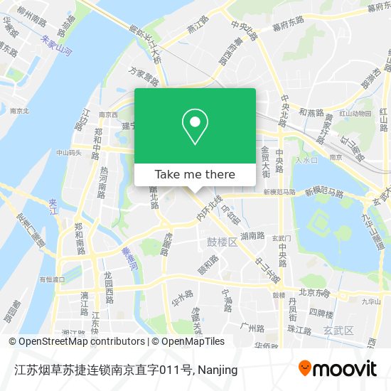 江苏烟草苏捷连锁南京直字011号 map