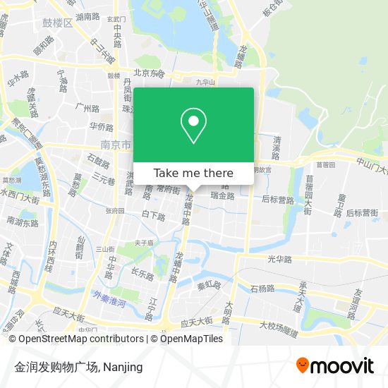 金润发购物广场 map