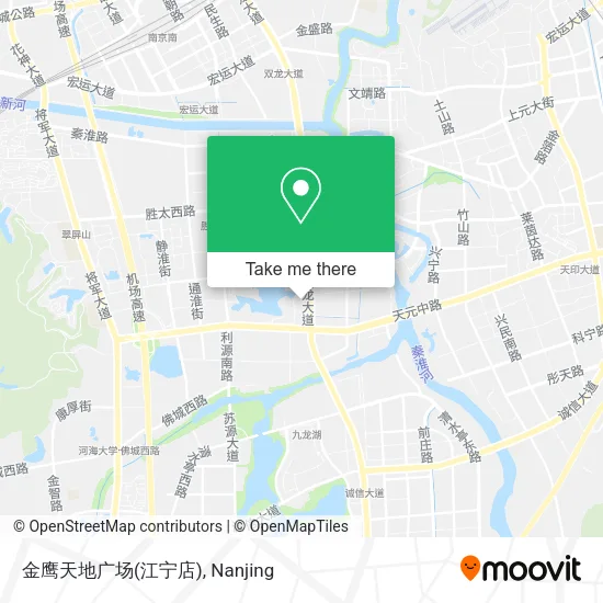 金鹰天地广场(江宁店) map