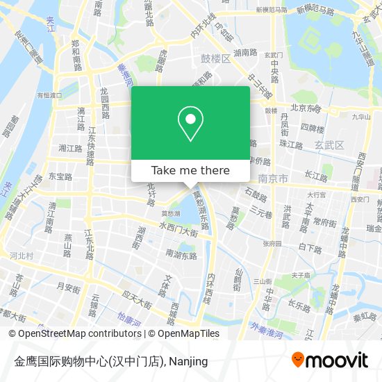 金鹰国际购物中心(汉中门店) map