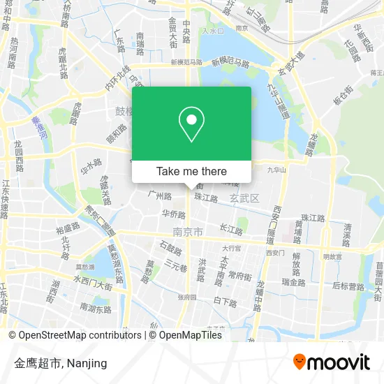 金鹰超市 map