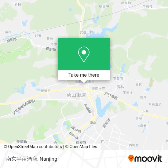 南京半亩酒店 map