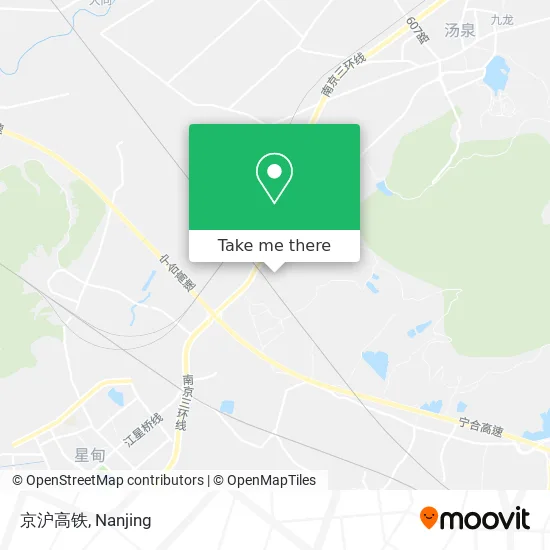 京沪高铁 map