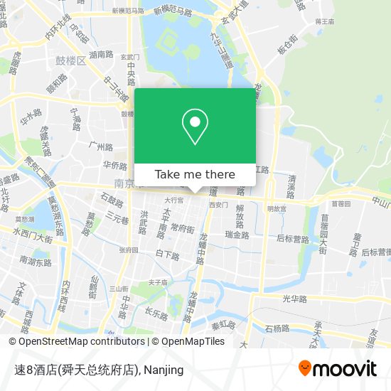 速8酒店(舜天总统府店) map