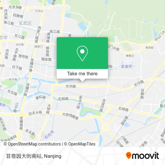 苜蓿园大街南站 map