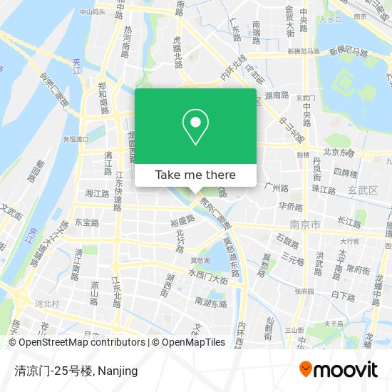 清凉门-25号楼 map