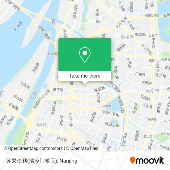 苏果便利(清凉门桥店) map