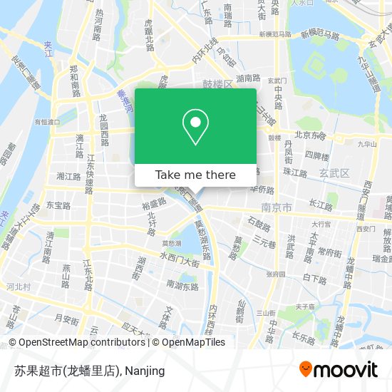 苏果超市(龙蟠里店) map