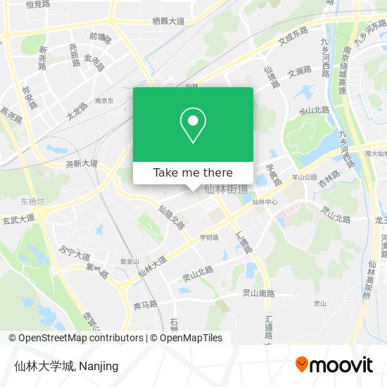 仙林大学城 map