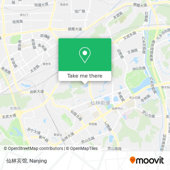 仙林宾馆 map