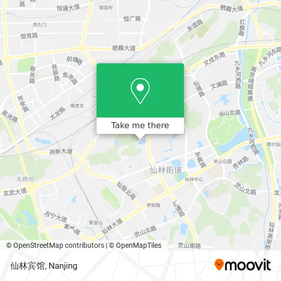 仙林宾馆 map