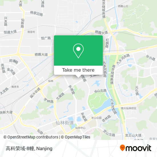 高科荣域-8幢 map