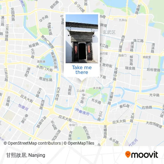 甘熙故居 map