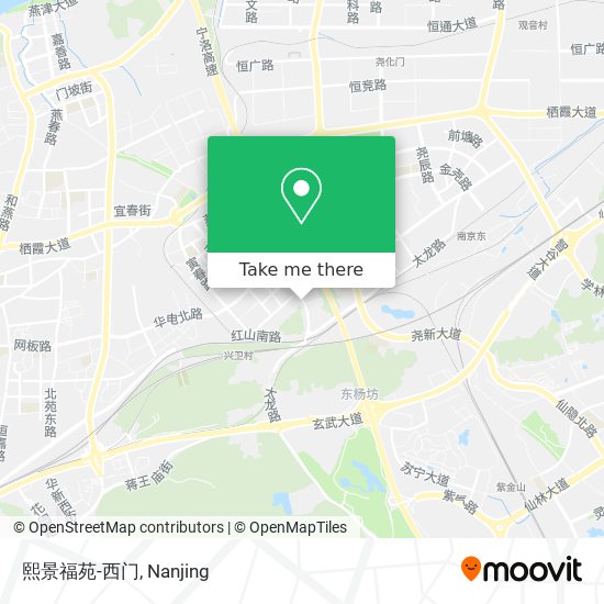 熙景福苑-西门 map