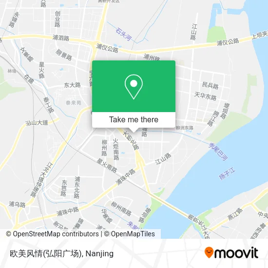 欧美风情(弘阳广场) map