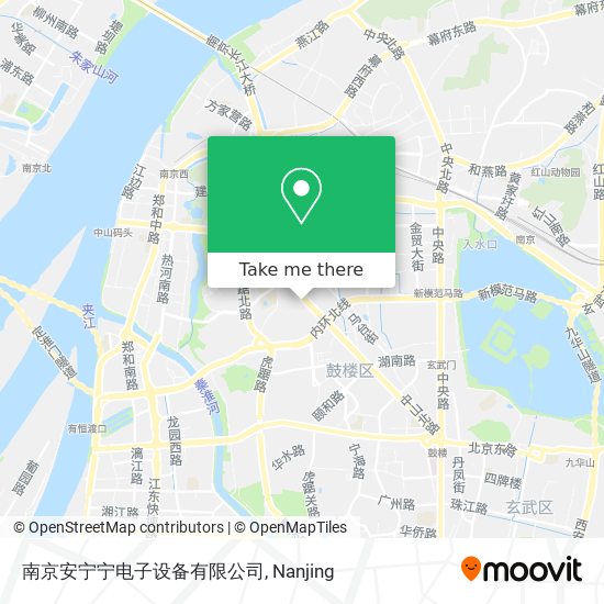 南京安宁宁电子设备有限公司 map