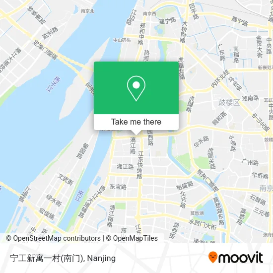宁工新寓一村(南门) map