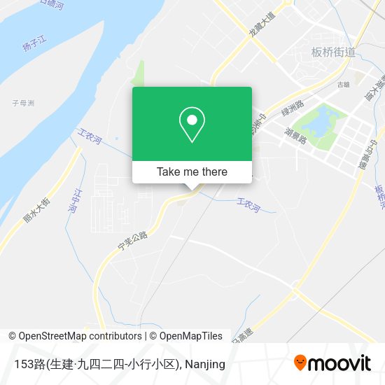 153路(生建·九四二四-小行小区) map