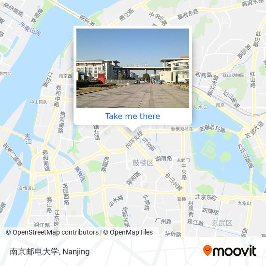 南京邮电大学 map